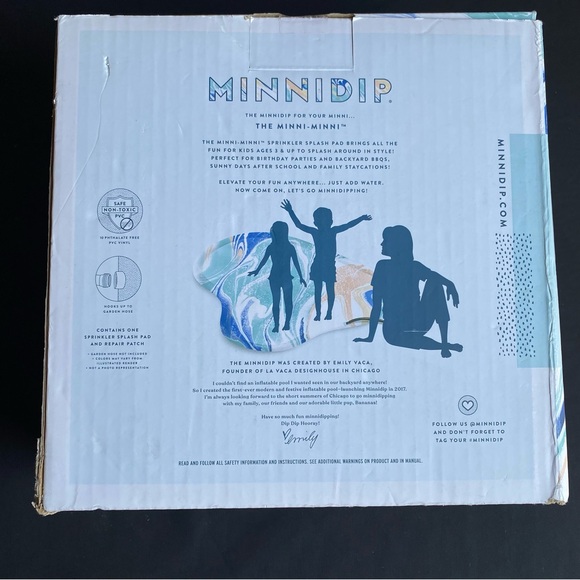 Lava a Minnidip inflatable pool - Picture 3 of 4